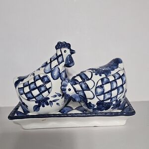 Blue and White Ceramic